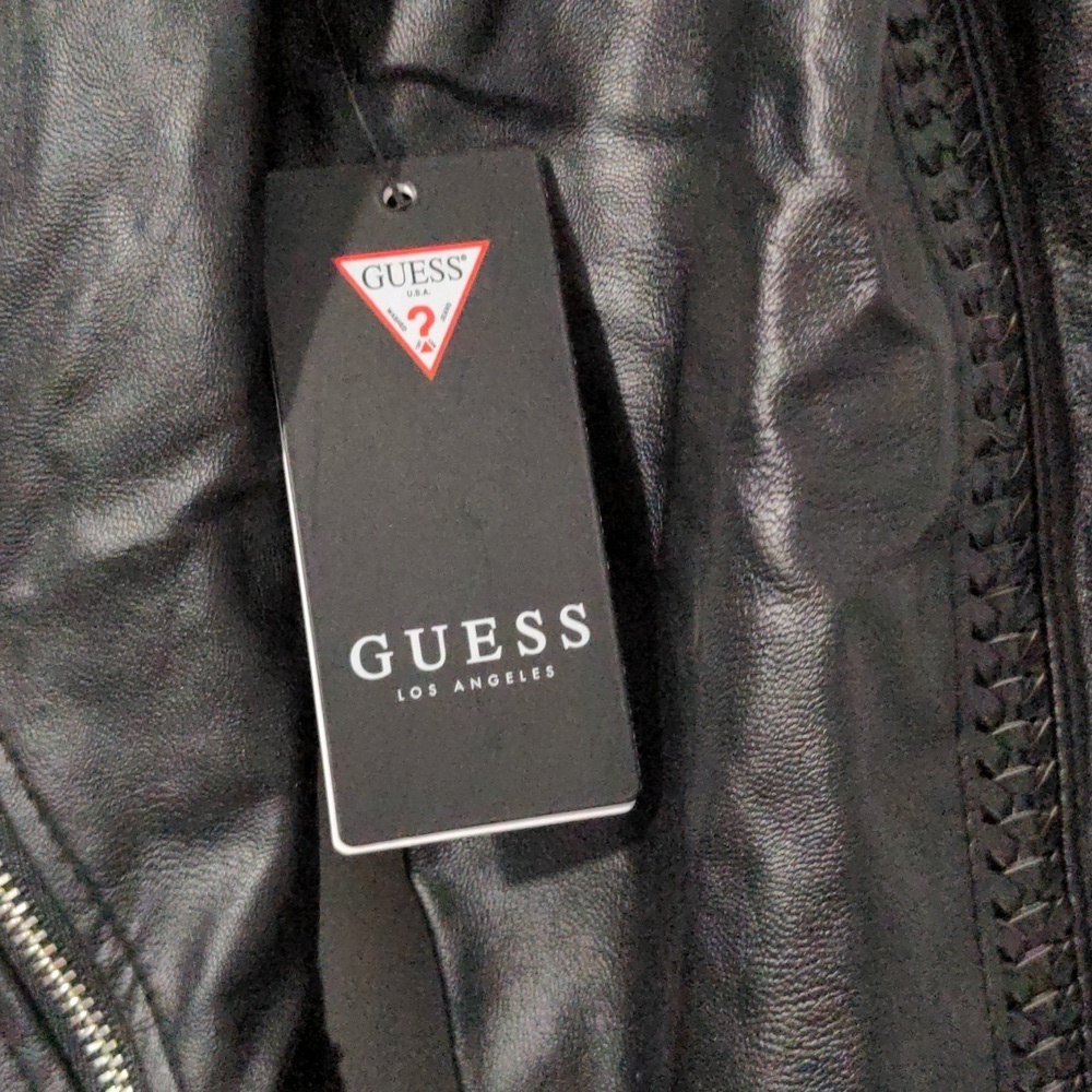 Guess vegan leather jacket NWT - Picture 4 of 5